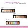 GOLDEN ROSE Correct & Conceal - Concealer Cream Palette 01 Light To Medium